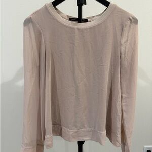 Zara Blush Long Sleeve Top